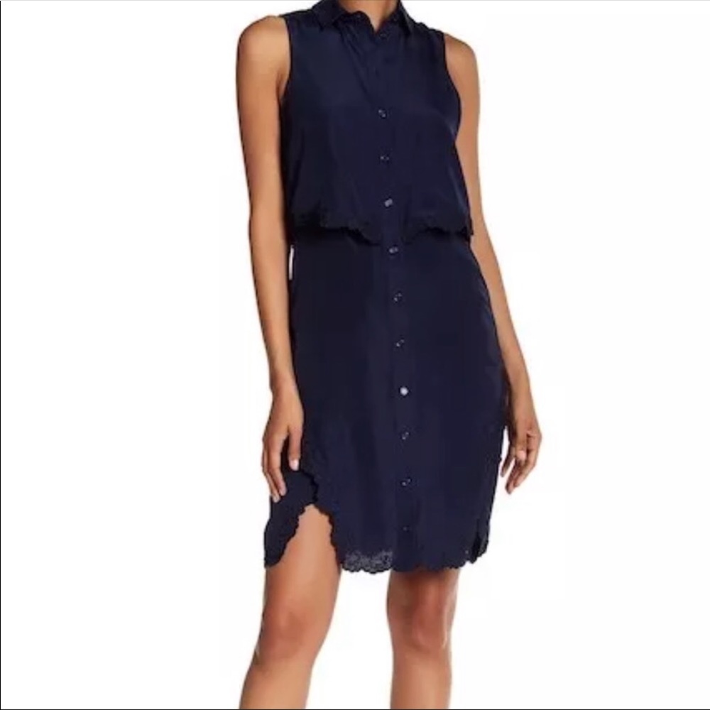 Parker Overlay Shirt Dress